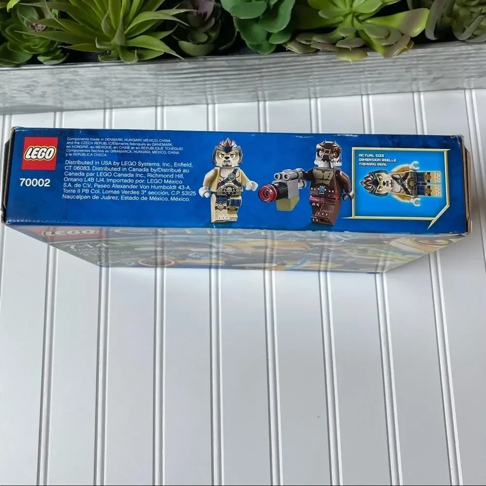 Lego legends of Chima Lennox Lion attack set 230 pcs Crug ages 7-14 70002 NEW